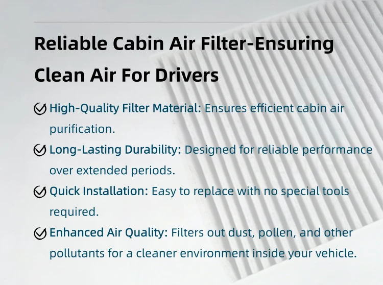 cabin filter cabin filter